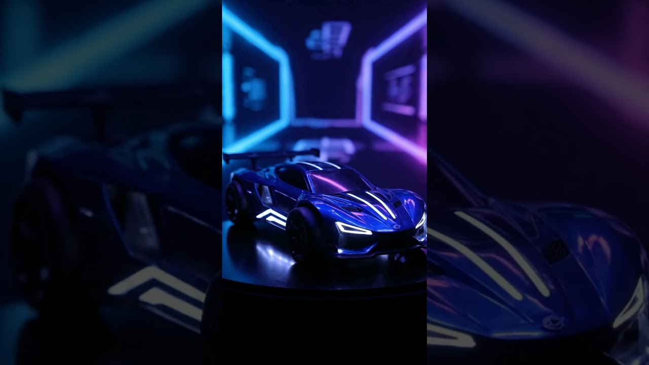 Futuristic VEO3 RC Car Reveal 🚗✨ 