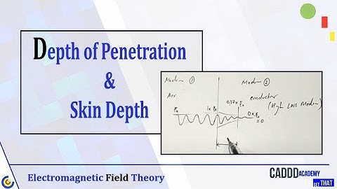 Depth of Penetration | Skin Depth | EMFT Lecture | CADDD Academy