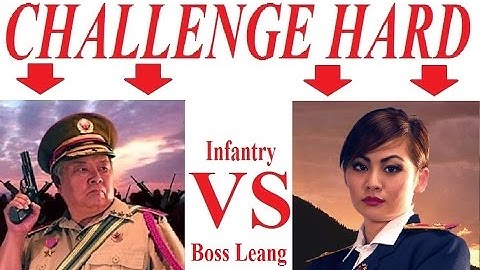 🔴 C&C Generals Zero Hour - Challenge Hard - 8 - FINAL - Infantry vs BOSS 🔴
