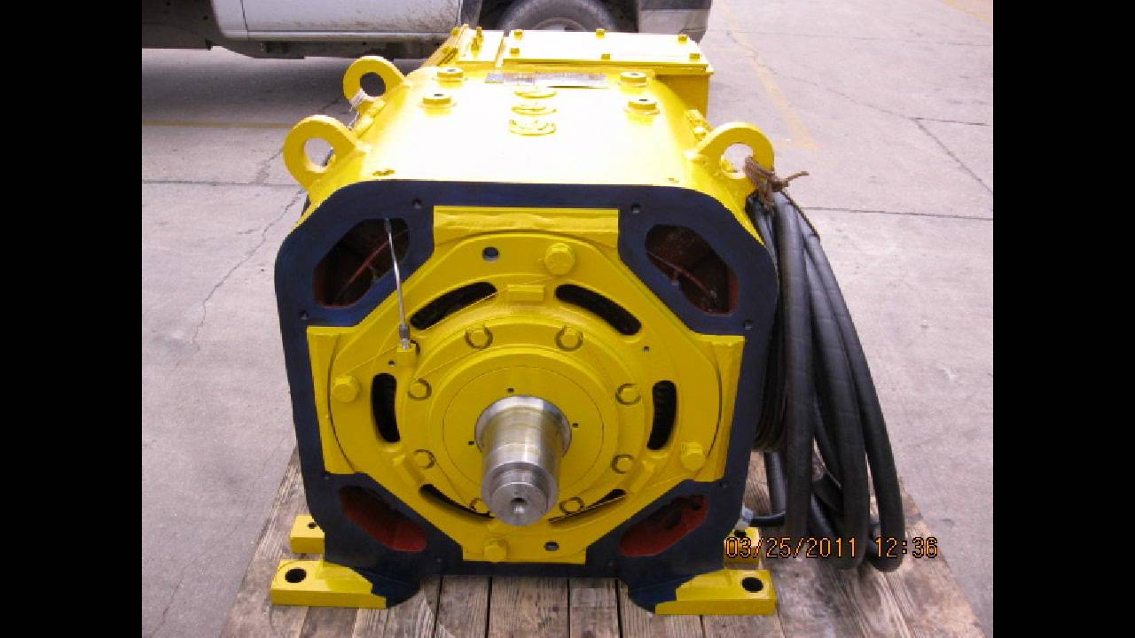 traction motor repair YouTube