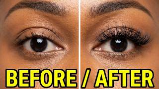 My DIY Easy Cluster Lash That Last For A month Tutorial. Step-by-Step For Beginners