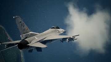Awesome F-16 Falcon Combat - [ACE COMBAT 7  SKIES UNKNOWN]