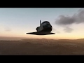 X-Plane 11 - Space Shuttle, landing at Tenerife Sur (GCTS).