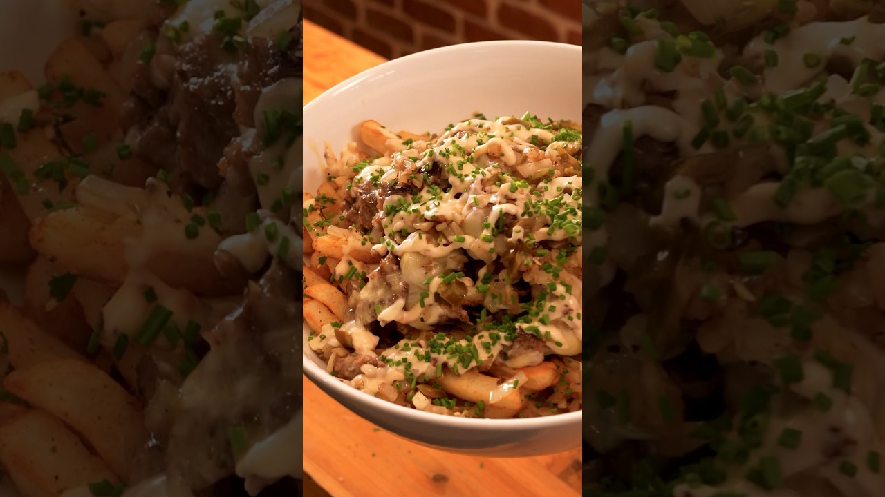 These LOADED FRIES are so easy! 🧑‍🍳🔥