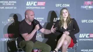 Fight Night Macao: Dana White and Ronda Rousey Q&A