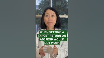 When setting a target return on adspend on Google Shopping would not work #googleads