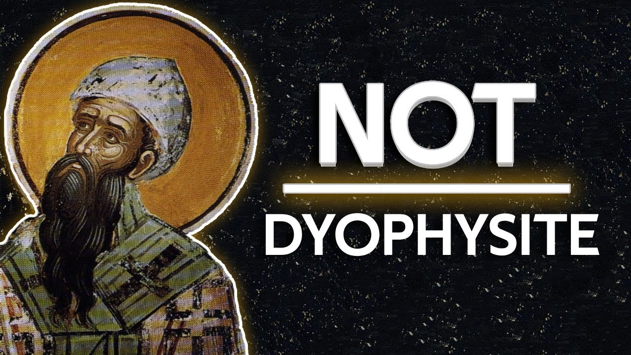 St. Cyril is NOT a Dyophysite..