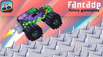 [FUNNY] fancade drive, green monster truck