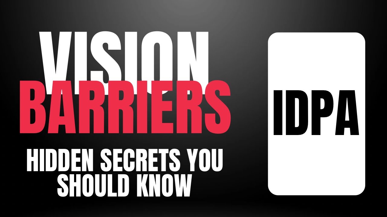 Препятствия для зрения IDPA 2024