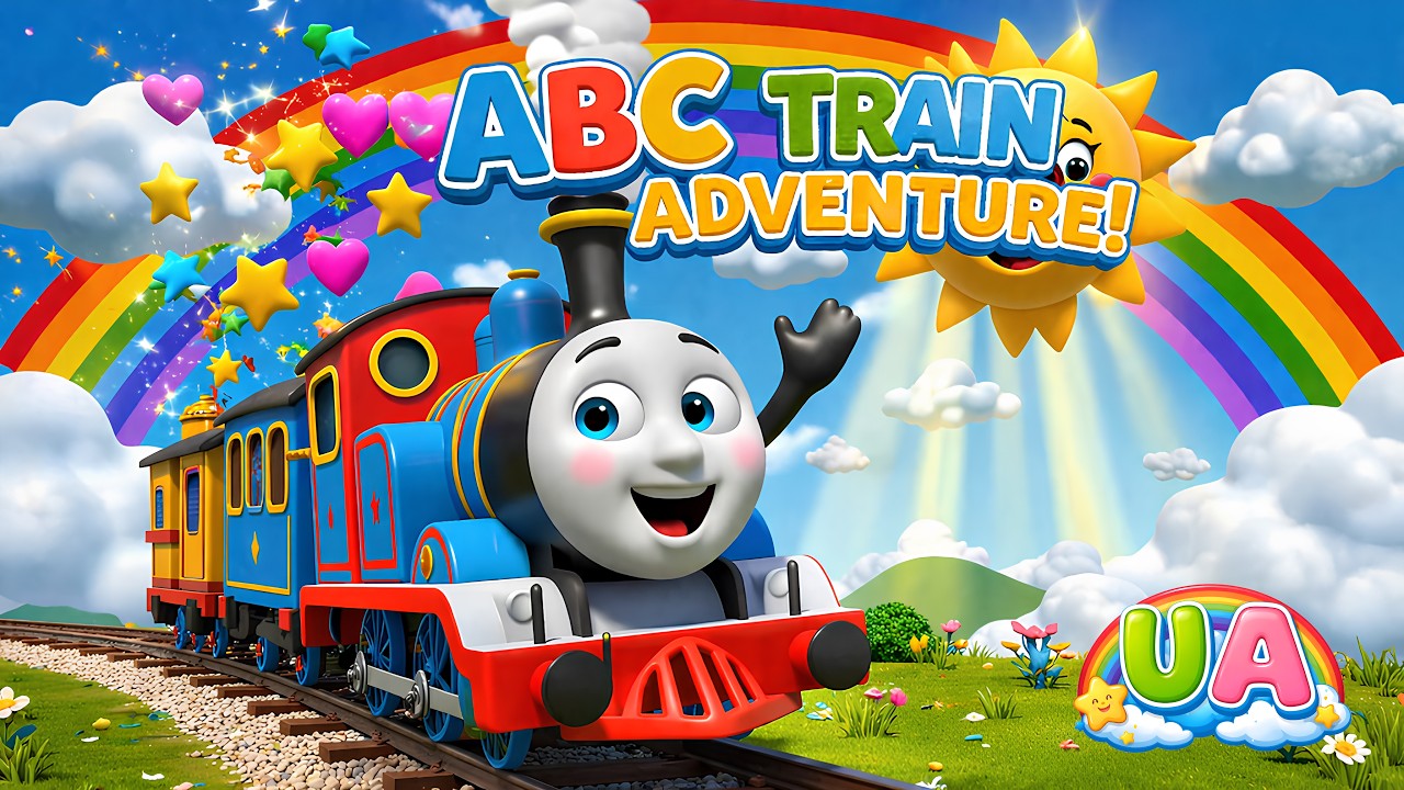 ABC Train Adventure | Alphabet A to Z Song for Kids | UA Kid - YouTube