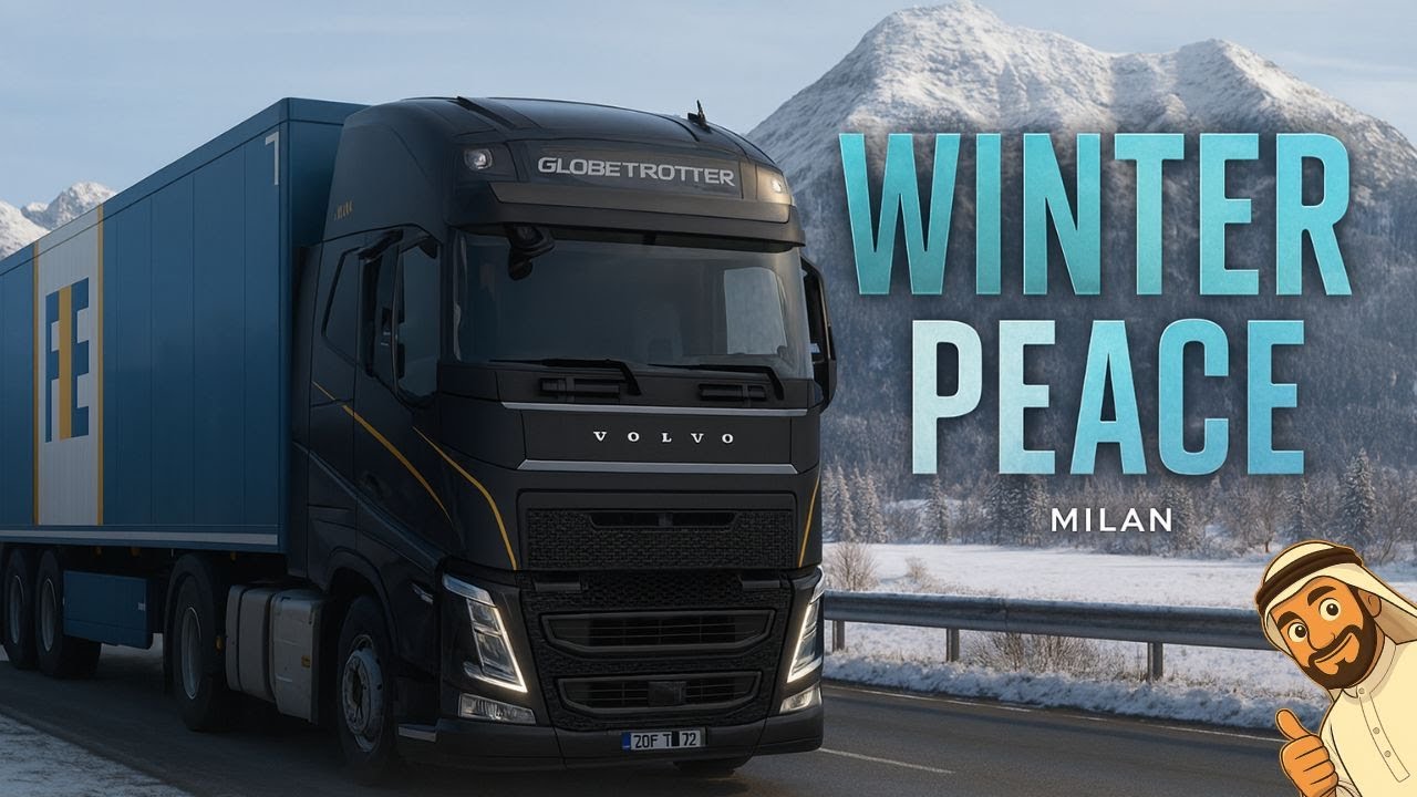 The Most Peaceful Haul I’ve Driven | ETS2 😳