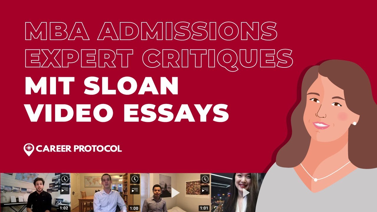 mit sloan video essay examples