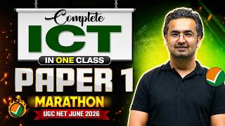 UGC NET Paper 1 | Complete ICT in One Class | UGC NET Paper 1 PYQs Marathon