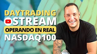 DAY TRADING LIVE STREAM - Trading en Vivo en el NASDAQ100 (20/12/23)