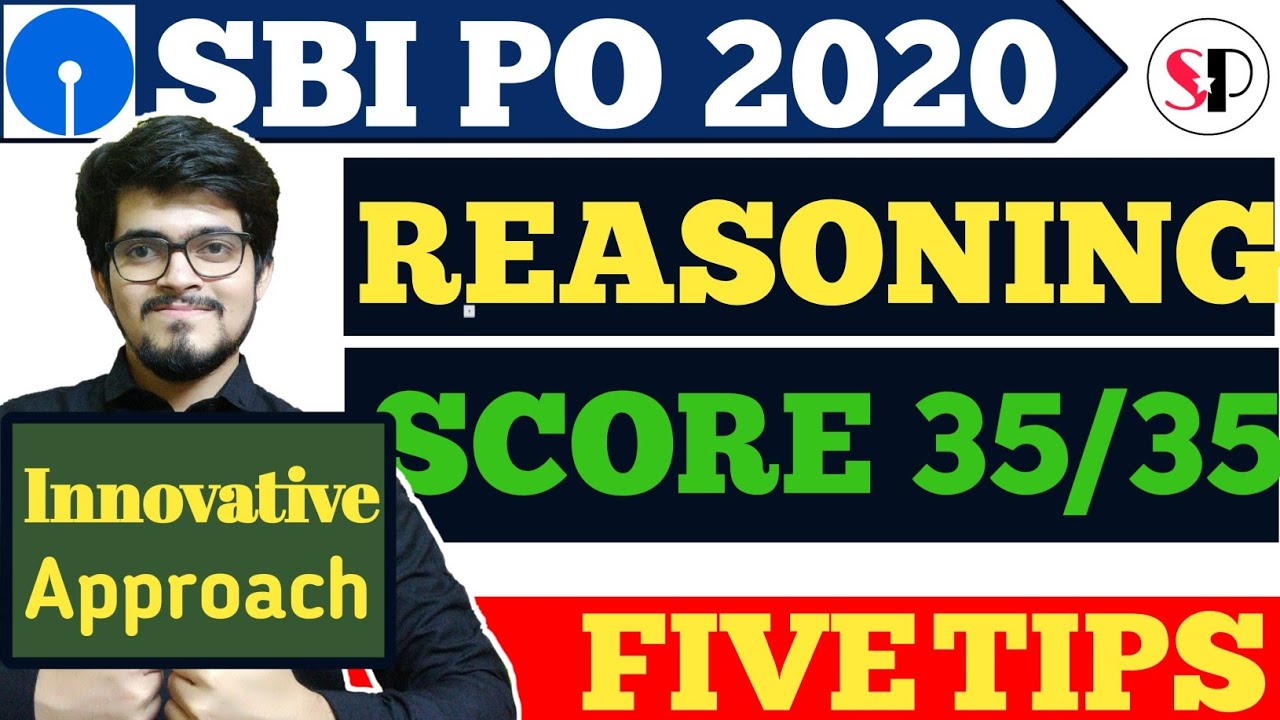 SBI PO 2020 | How to Score Full Marks in Reasoning | Reasoning Strategy ...