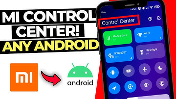 MIUI 12!! HOW TO SET MI CONTROL CENTER IN ANY ANDROID??