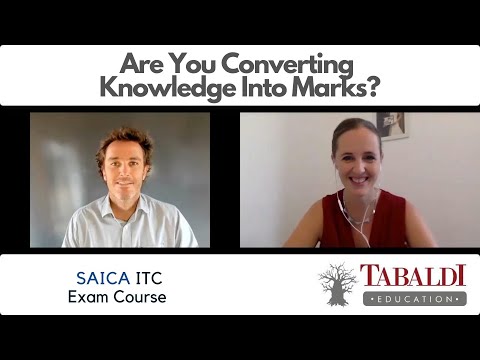Tabaldi ITC Exam Course (SAICA) | Are You Converting Your Knowledge Into Marks?