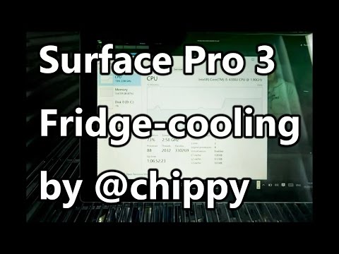 Surface Pro 3 external cooler gives 60% performance boost.