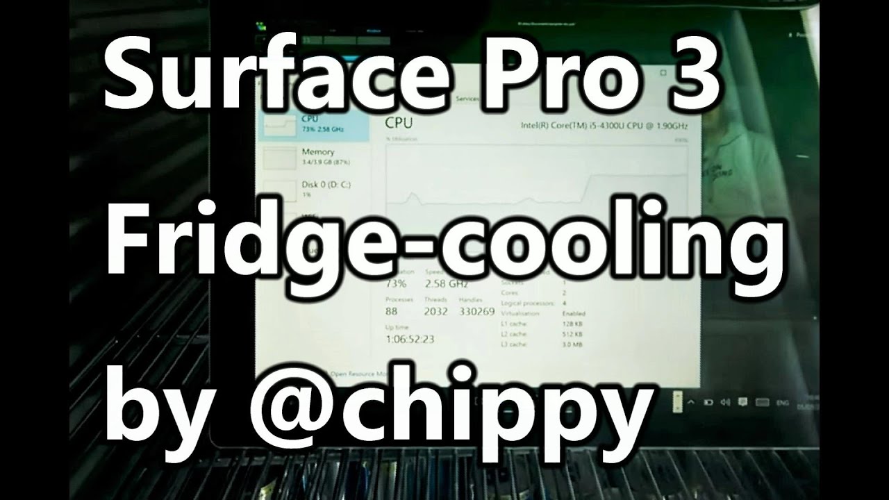 Surface Pro 3 external cooler gives 60 performance boost. YouTube