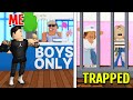 I Went UNDERCOVER To A BOYS ONLY Gym & Found Girls Trapped In Adopt Me! (Roblox)