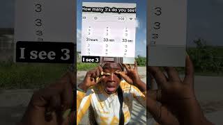 How many 3s do you see? #funny #relatable #shorts #subscribetomychannel How many 3s do you see? #funny #relatable #shorts #subscribetomychannel