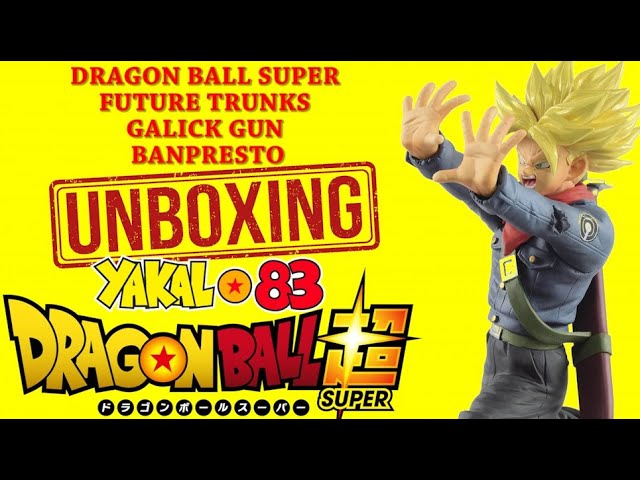 Figura Super Saiyan Trunks Futuro Galick Gun Dragon Ball Super 17