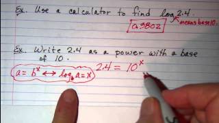 Common Logarithms