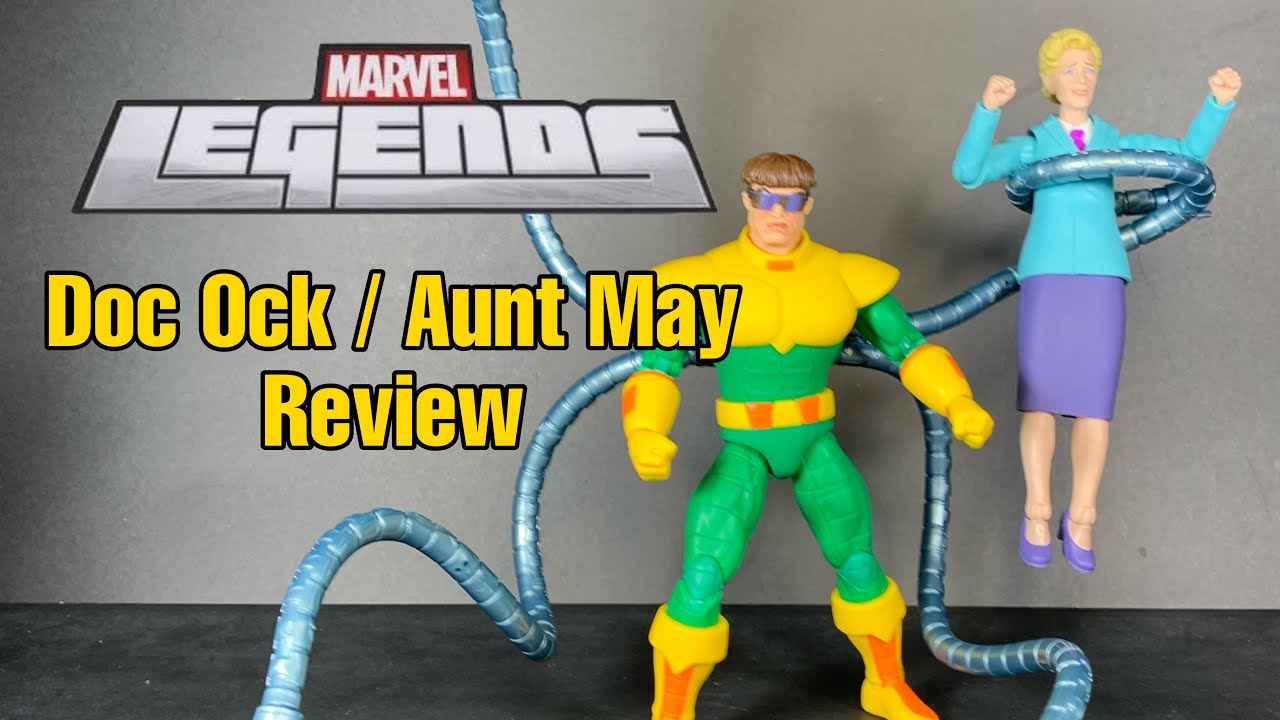 Marvel Legends VHS Doctor Octopus & Aunt May Spider-Man VHS 2-Pack