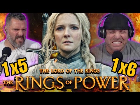 Wait... she just stood there?! Rings of Power Reaction season 1 episode 5 & 6