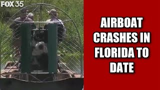 Florida reports 10 airboat crashes so far in 2023