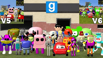 Gmod: 3D Memes Nextbots V5 and V6 // Memes in 3D █ Garry