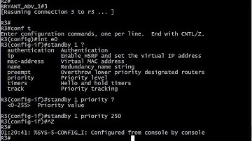 CCNP SWITCH Quick Quiz And Lab:  HSRP