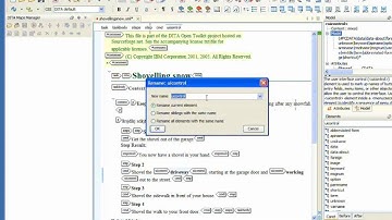 DITA features in oXygen XML editor part 3 of 7