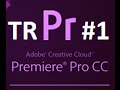 Video Düzenlemek, Render Almak - Premiere Pro #1