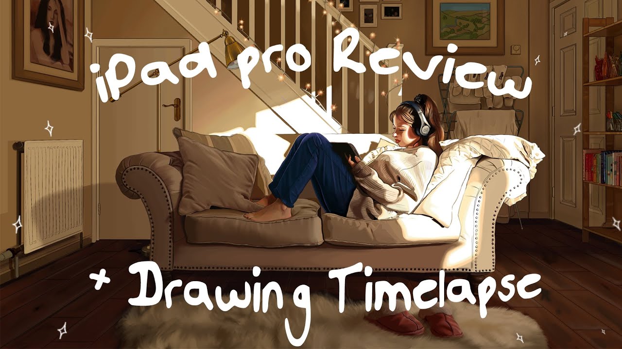 Painting with the iPad and Procreate - Review & Drawing Time lapse ...
