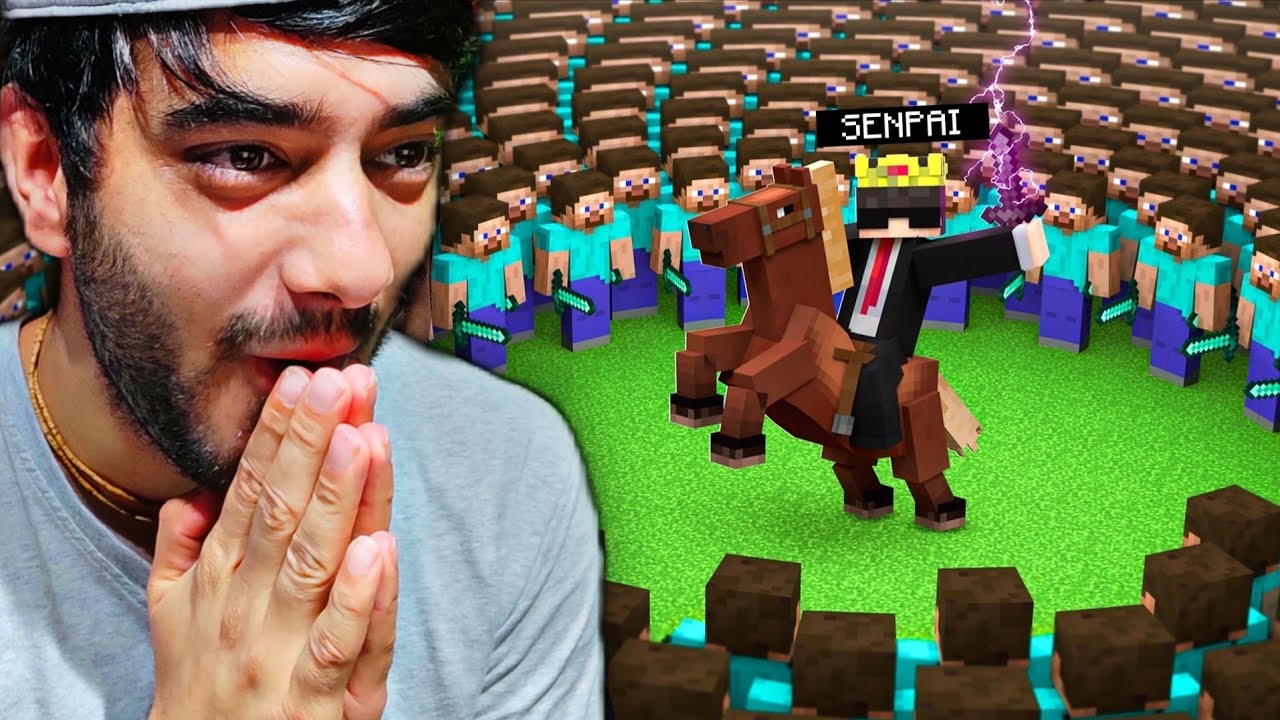 100 Hunters VS India's Deadliest Minecraft Player