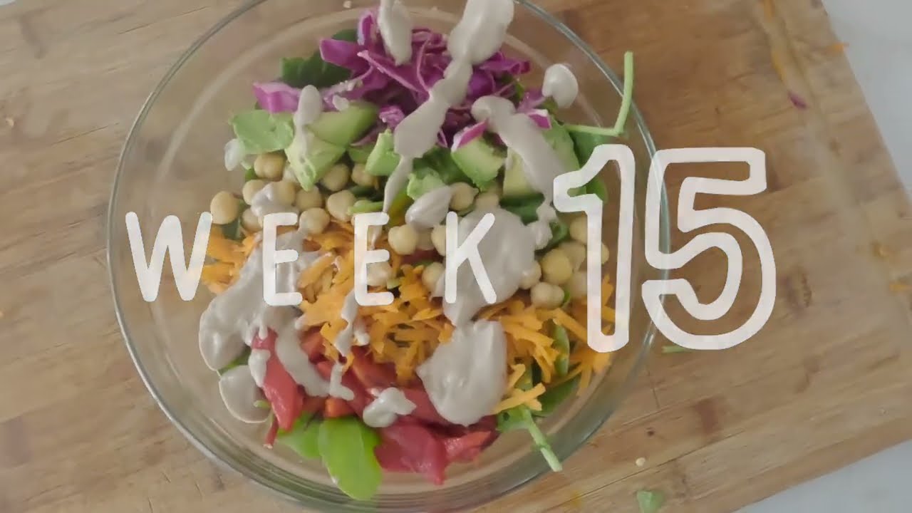 שבוע 15: סלט קשת עם ויניגרט בלסמי קרמי