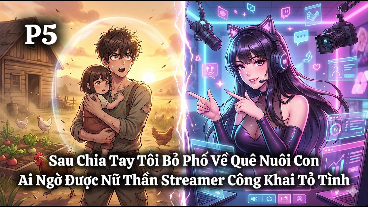 Sau Chia Tay Tôi Bỏ Phố Về Quê Nuôi Con, Ai Ngờ Được Nữ Thần Streamer Công Khai Tỏ Tình | P5