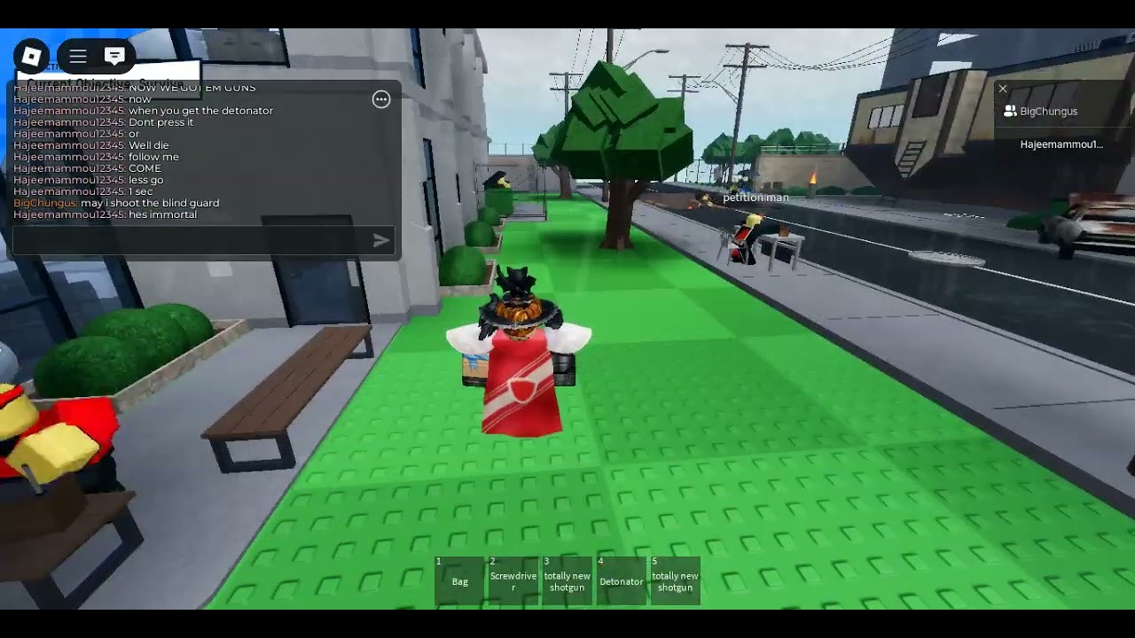 ME AND BIG CHUNGUS ROB DA BANK