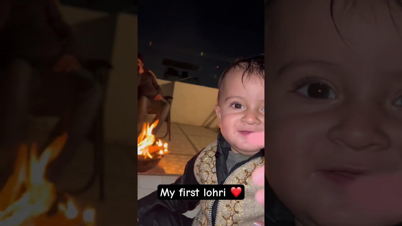 My first lohri ❤️ 