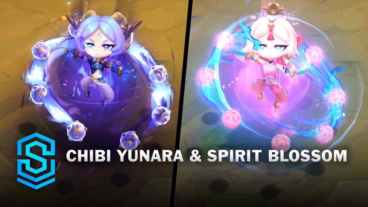 Chibi Yunara & Chibi Spirit Blossom Yunara | Teamfight Tactics