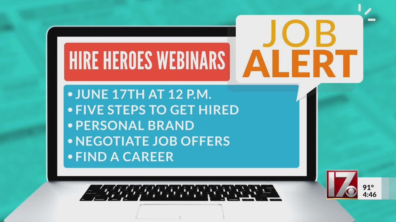 Job Alert: hire heroes webinars