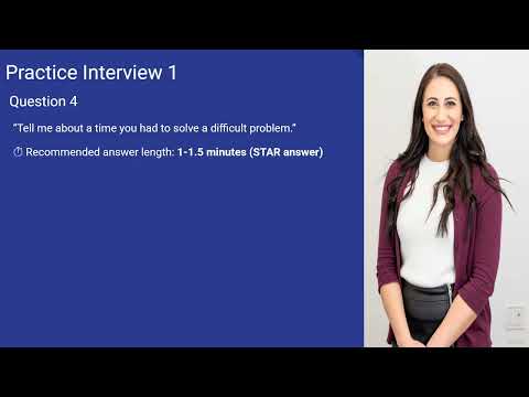 Module 8 – Lesson 1 | Complete Practice Interview Simulation 1 (US) Interview Skills Career Success thumbnail