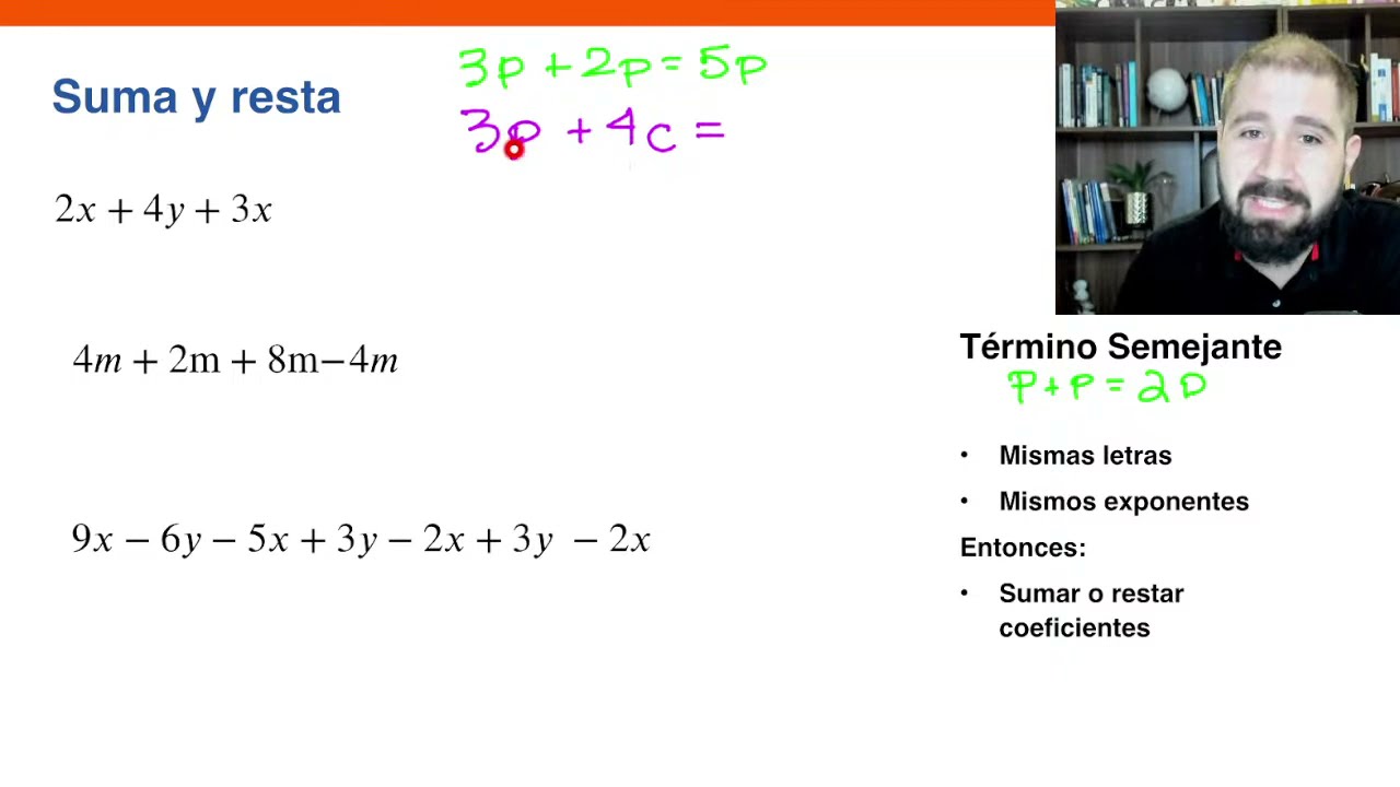 Día 1 - Operaciones algebraicas - Curso de Álgebra para Examen de Admisión - PAA y EXANI II