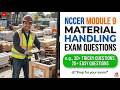 Master NCCER Module 9 Material Handling Exam Prep Guide 2026