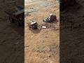 TOYING AROUND WITH DOZER, DUMPING TRUCK AND SAND MOUNTAIN (DOOSAN, VOLVO, KOMATSU, CATERPILLAR'S)
