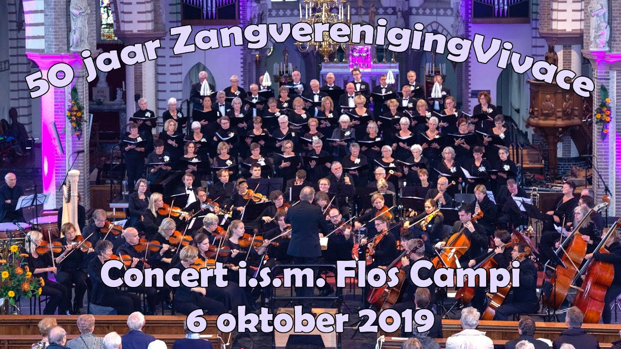 Jubileumconcert Zangvereniging Vivace i.s.m. Symfonieorkest Flos Campi