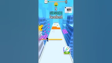 Speedrun Roof Rails Run Lvl-4 Gaming Videos #roof #running  #gameplay #gaming #videos #funny #shorts