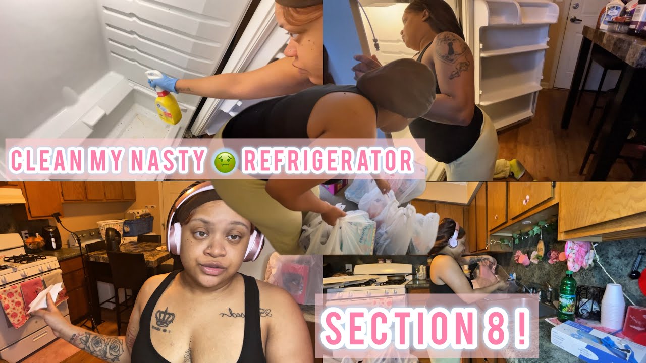 Убираю холодильник в день получения продуктовых талонов! 🤦🏽‍♀️