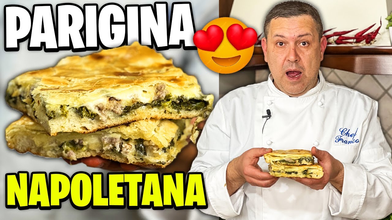 La PARIGINA NAPOLETANA SALSICCIA E FRIARIELLI | La RICETTA FATTA in CASA!!